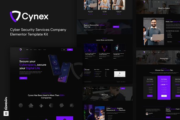 Cover-132.jpg Cynex - Cyber Security Services Company Elementor Template Kit - Image 1