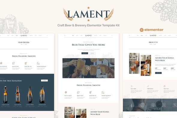 Cover-167.jpg Lament - Craft Beer & Brewery Elementor Template Kit - Image 1