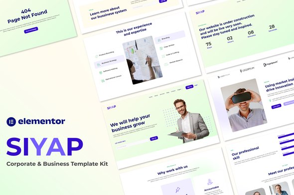 Cover-23.jpg Siyap - Corporate & Business Elementor Template Kit - Image 1
