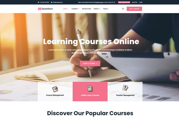 Cover-295.jpg Bookflare – Modern Education & Online Learning Elementor Template Kit - Image 1