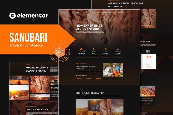 Coverimage-template-kit-2022.jpg Sanubari - Travel & Tour Agency Elementor Template Kit - Image 1