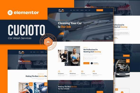 Cucioto-Cover-Image.jpg Cucioto - Car Wash Services Elementor Template Kit - Image 1