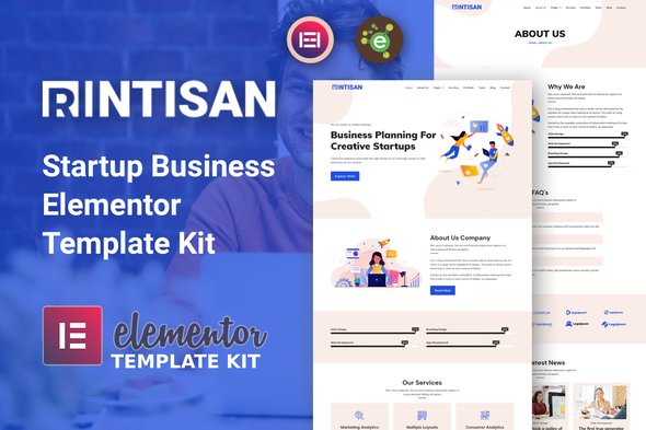Rintisant-Cover-Image.jpg Rintisan - Startup Business Elementor Template Kit - Image 1