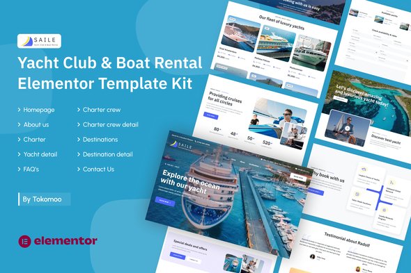 Saile-cover-image.jpg Saile | Yacht Club & Boat Rental Elementor Template Kit - Image 1