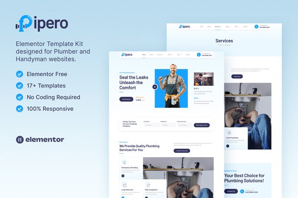 cover-150.jpg Pipero – Plumber & Handyman Services Elementor Template Kit - Image 1