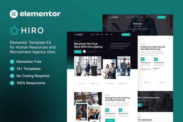 cover-194.jpg Hiro – Human Resources & Recruitment Agency Elementor Template Kit - Image 1