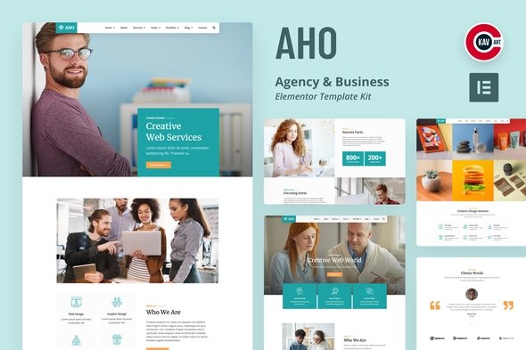 cover-image-4.jpg Aho - Agency & Business Elementor Template Kit - Image 1
