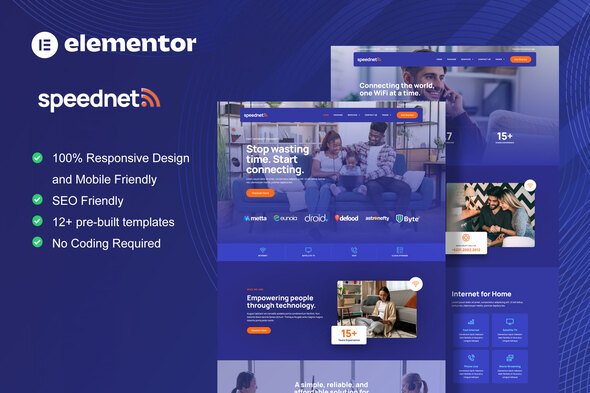 main20preview-25.jpg SpeedNet - Broadband & Internet Service Provider Elementor Template Kit - Image 1