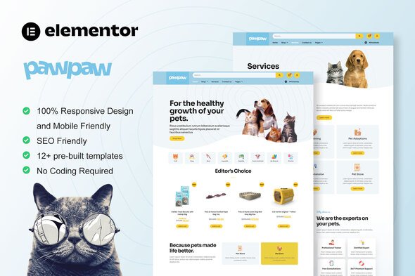 main20preview-31.jpg PawPaw - WooCommerce Pet Shop & Pet Care Elementor Template Kit - Image 1