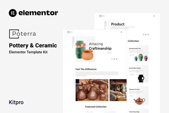 preview-18.jpg Poterra - Pottery & Ceramic Elementor Template Kit - Image 1