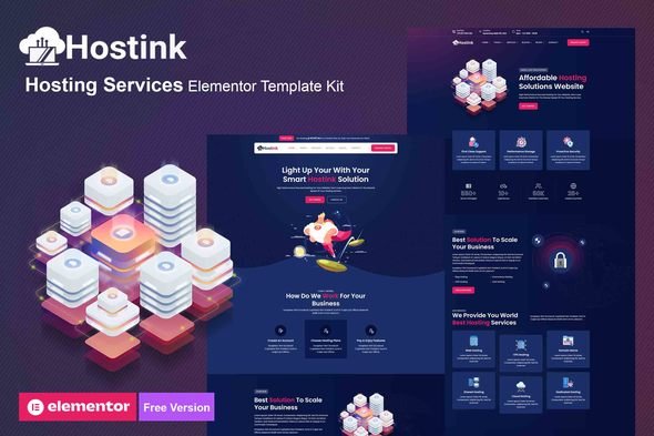 03_hostink_cover.jpg Hostink - Hosting Services Elementor Template Kit - Image 1