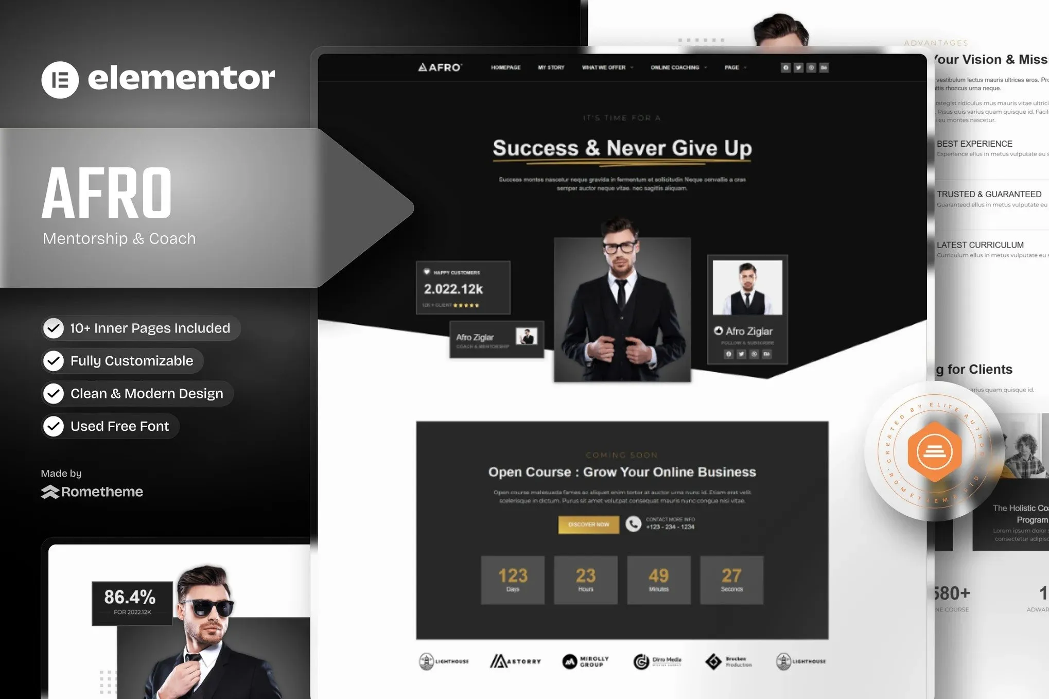 AFRO-Mentorship-Coaching-Online-Elementor-Template-Kit.webp AFRO - Mentorship & Coaching Online Elementor Template Kit - Image 1