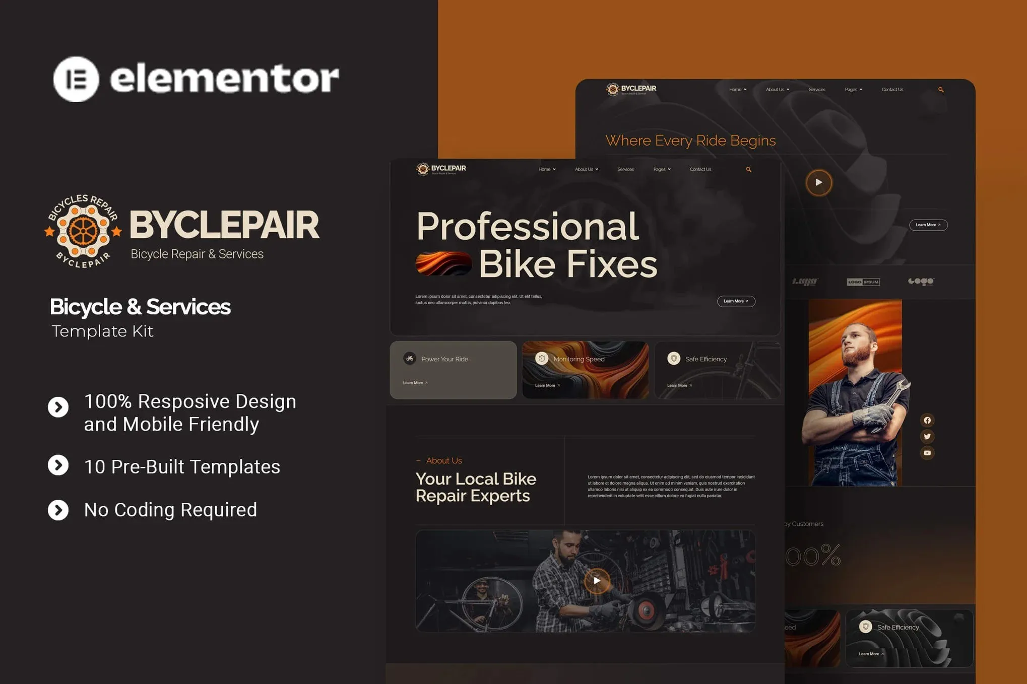 Byclepair-Bicycle-Service-Elementor-Template-Kit.webp Byclepair - Bicycle & Service Elementor Template Kit - Image 1