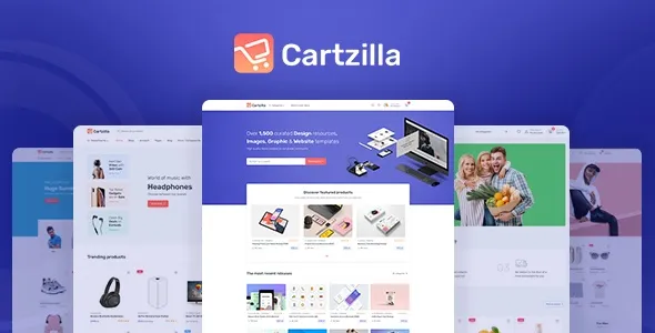 Cartzilla-1.webp Cartzilla 1.0.47 - Digital Marketplace & Grocery Store WordPress Theme - Image 1