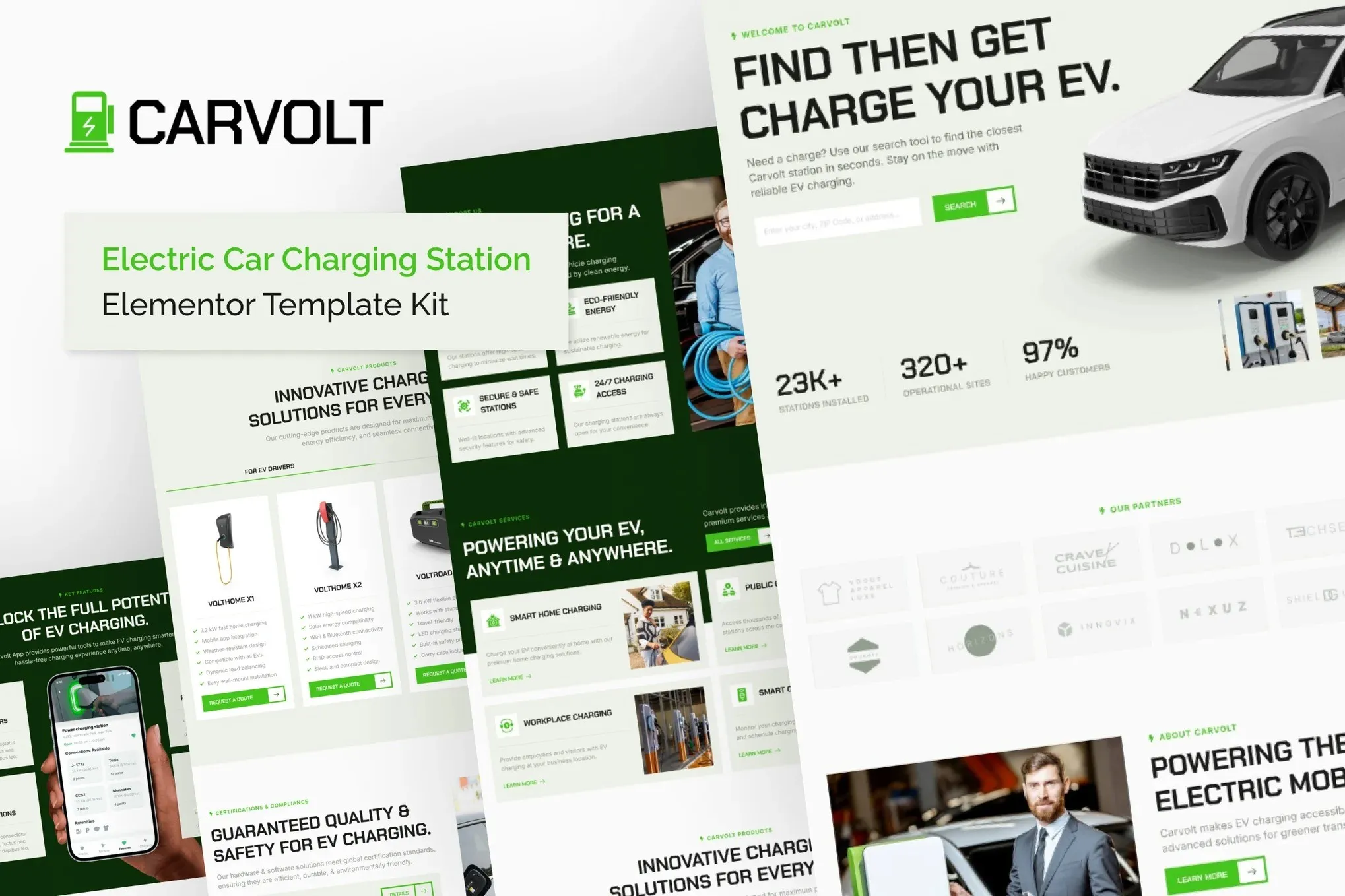 Carvolt-Electric-Car-Charging-Station-Elementor-Template-Kit.webp Carvolt - Electric Car Charging Station Elementor Template Kit - Image 1