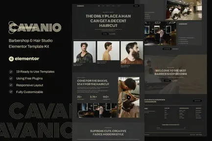 Cavanio-Barbershop-Hair-Studio-Elementor-Template-Kit.webp Cavanio - Barbershop & Hair Studio Elementor Template Kit - Image 1