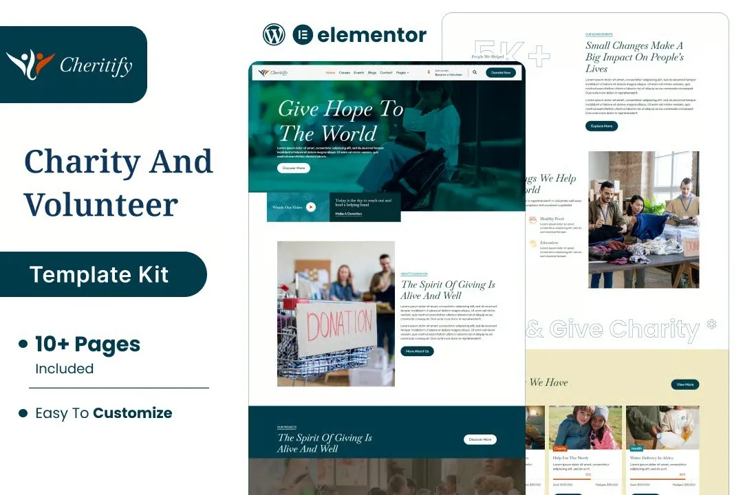 Charitify-Nonprofit-Charity-Donation-Elementor-Template-Kit.webp Charitify - Nonprofit Charity & Donation Elementor Template Kit - Image 1