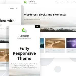 Citadela 6.2.7 – WordPress Blocks and Elementor Based Ultimate Theme
