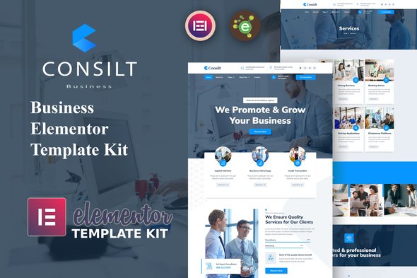 ConsiltKit-Cover-Image.jpg Consilt - Business & Consulting Elementor Template Kit - Image 1