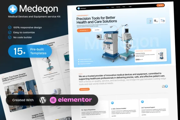 Cover-10.webp Medeqon – Medical Devices & Equipment Service Elementor Template Kit - Image 1