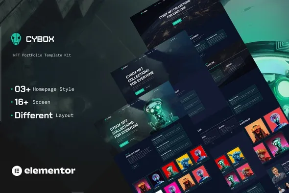 Cover-46.webp Cybox - NFT Collections Elementor Template Kit - Image 1