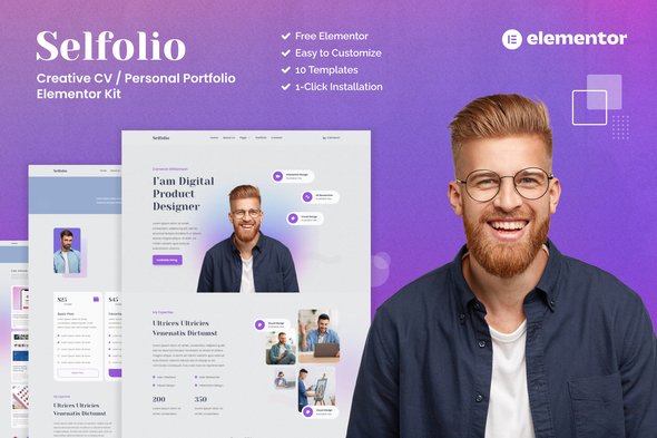 Cover-58.jpg Selfolio - Creative CV Elementor Template Kit - Image 1