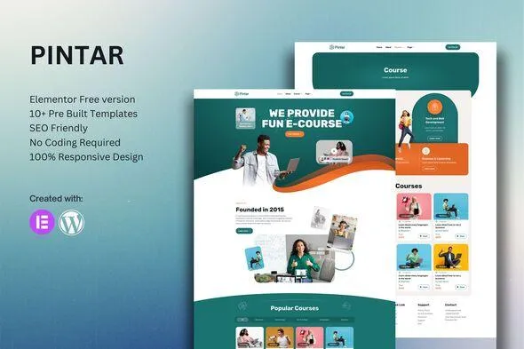 Cover20ImageElementor20Template20Kit.webp Pintar - Online Courses Elementor Template Kit - Image 1
