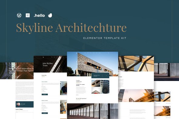 Coverimage-Skyline.jpg Skyline - Architecture Elementor Template Kit - Image 1