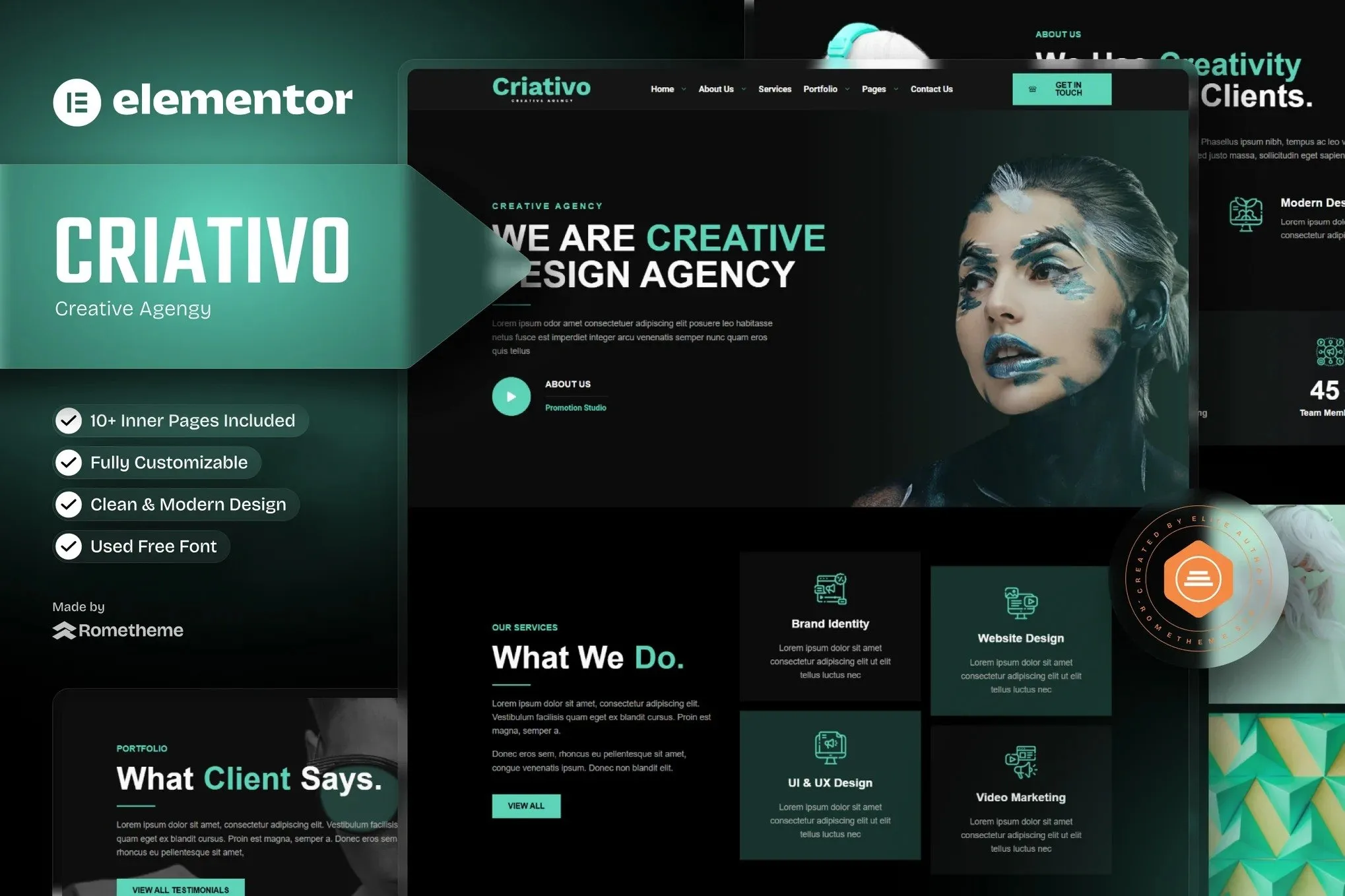 Criativo-Creative-Agency-Portfolio-Elementor-Template-Kit.webp Criativo - Creative Agency & Portfolio Elementor Template Kit - Image 1