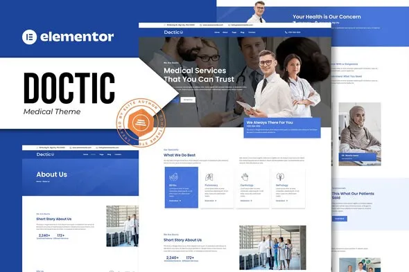 Doctic-Coverimage-template-kit-2022.webp Doctic - Medical Elementor Template Kit - Image 1