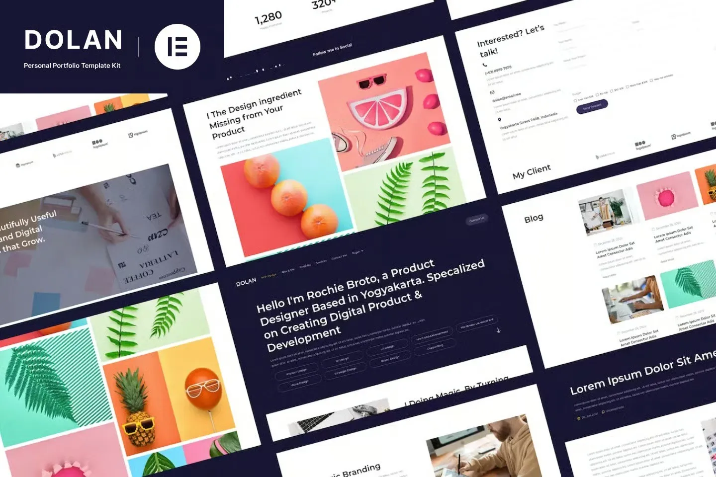 Dolan-Personal-Portfolio-Elementor-Template-Kit.webp Dolan - Personal Portfolio Elementor Template Kit - Image 1