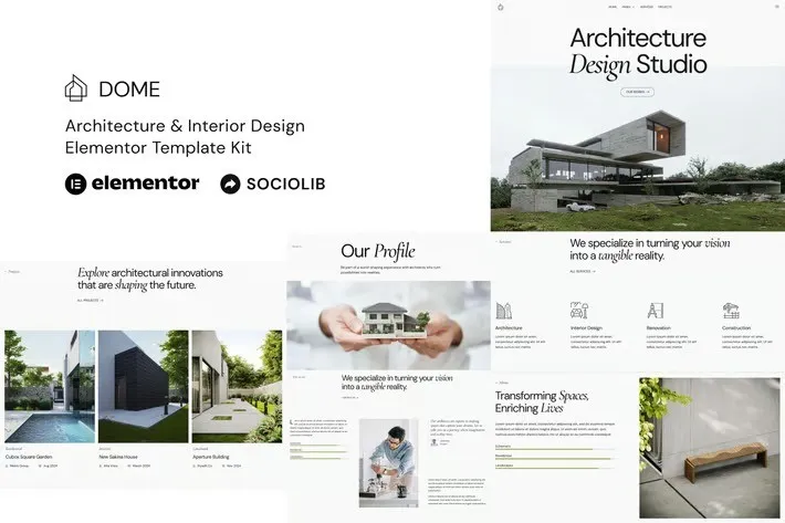 Dome-Architecture-Interior-Design-Elementor-Template-Kit.webp Dome - Architecture & Interior Design Elementor Template Kit - Image 1