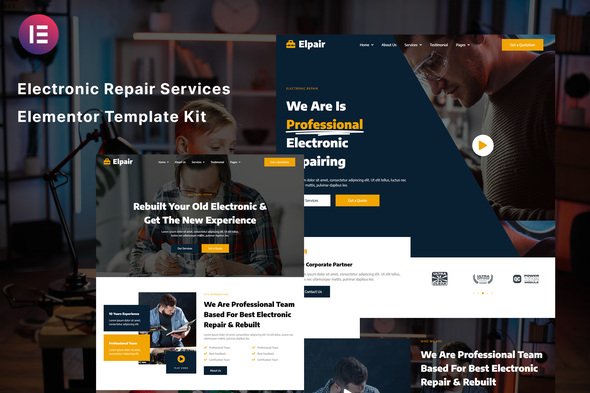 Elpair-Kit.jpg Elpair - Electronic Repair Services Elementor Template Kit - Image 1