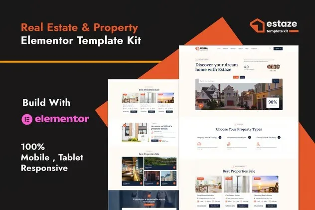 Estaze-Real-Estate-Property-Elementor-Template-Kit.webp Estaze - Real Estate & Property Elementor Template Kit - Image 1