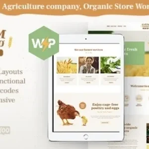 Farm Agrico 1.3.12 – Agricultural Business & Organic Food WordPress Theme