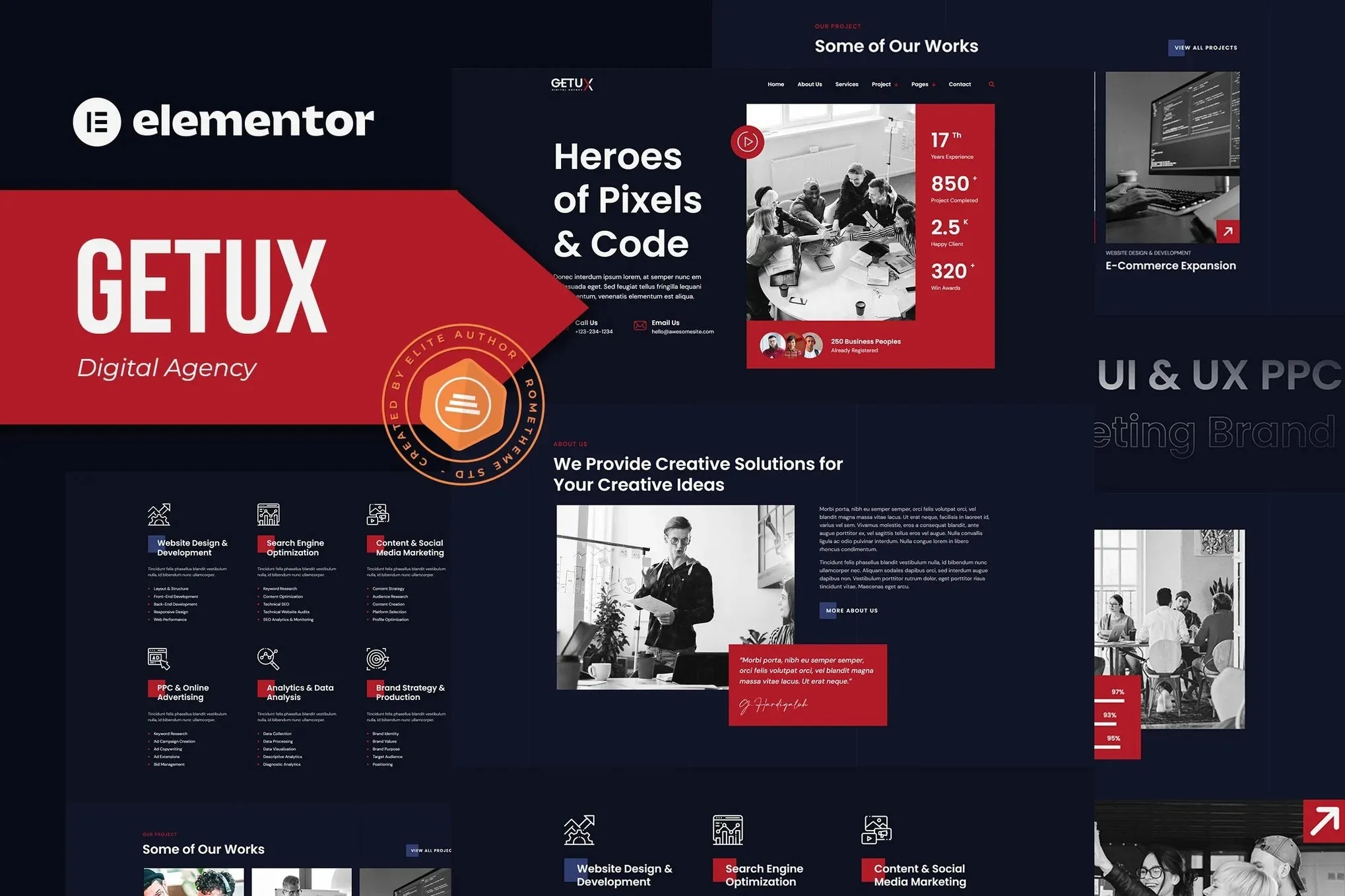 Getux-Modern-Digital-Agency-Elementor-Template-Kit.webp Getux - Modern Digital Agency Elementor Template Kit - Image 1