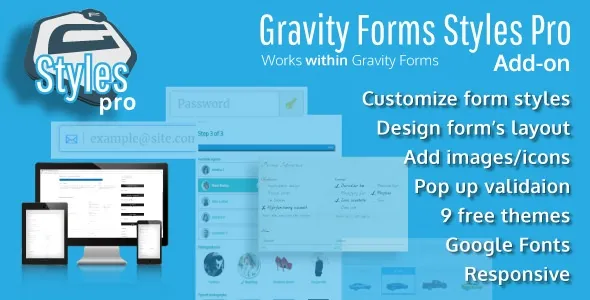 Gravity-Forms-Styles-Pro-Addon.webp Gravity Forms Styles Pro Addon 3.1.1 - Enhance Your Forms with Professional Style - Image 1