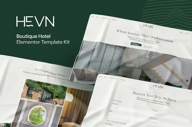 Hevn-Boutique-Hotel-Elementor-Template-Kit.webp Hevn - Boutique Hotel Elementor Template Kit - Image 1