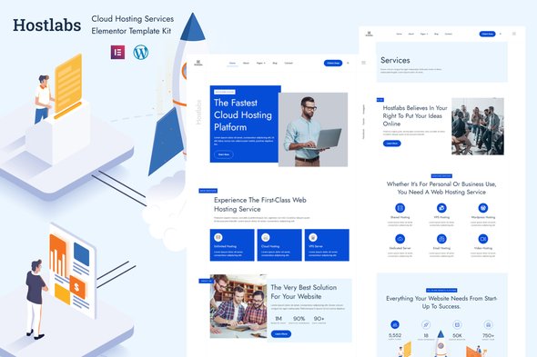 Hostlabs-Cover-Image.jpg Hostlabs - Cloud Hosting Services Elementor Template Kit - Image 1