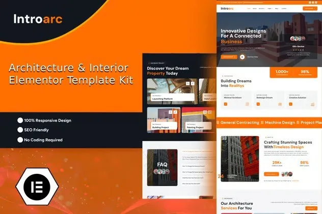 Introarc-Architecture-Interior-Elementor-Template-Kit.webp Introarc - Architecture & Interior Elementor Template Kit - Image 1