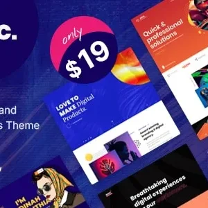 Jixic 1.7 – Creative Portfolio & Agency WordPress Theme