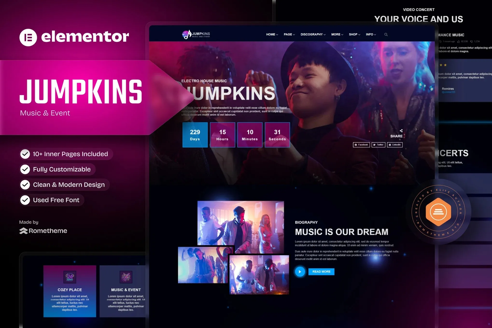Jumpkins-Music-Event-Elementor-Pro-Template-Kit.webp Jumpkins - Music & Event Elementor Pro Template Kit - Image 1
