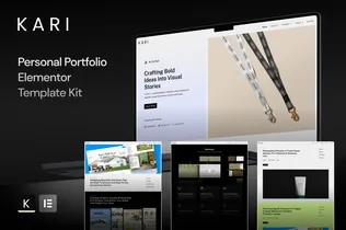 Kari-Personal-Portfolio-Elementor-Template-Kit.webp Kari - Personal Portfolio Elementor Template Kit - Image 1