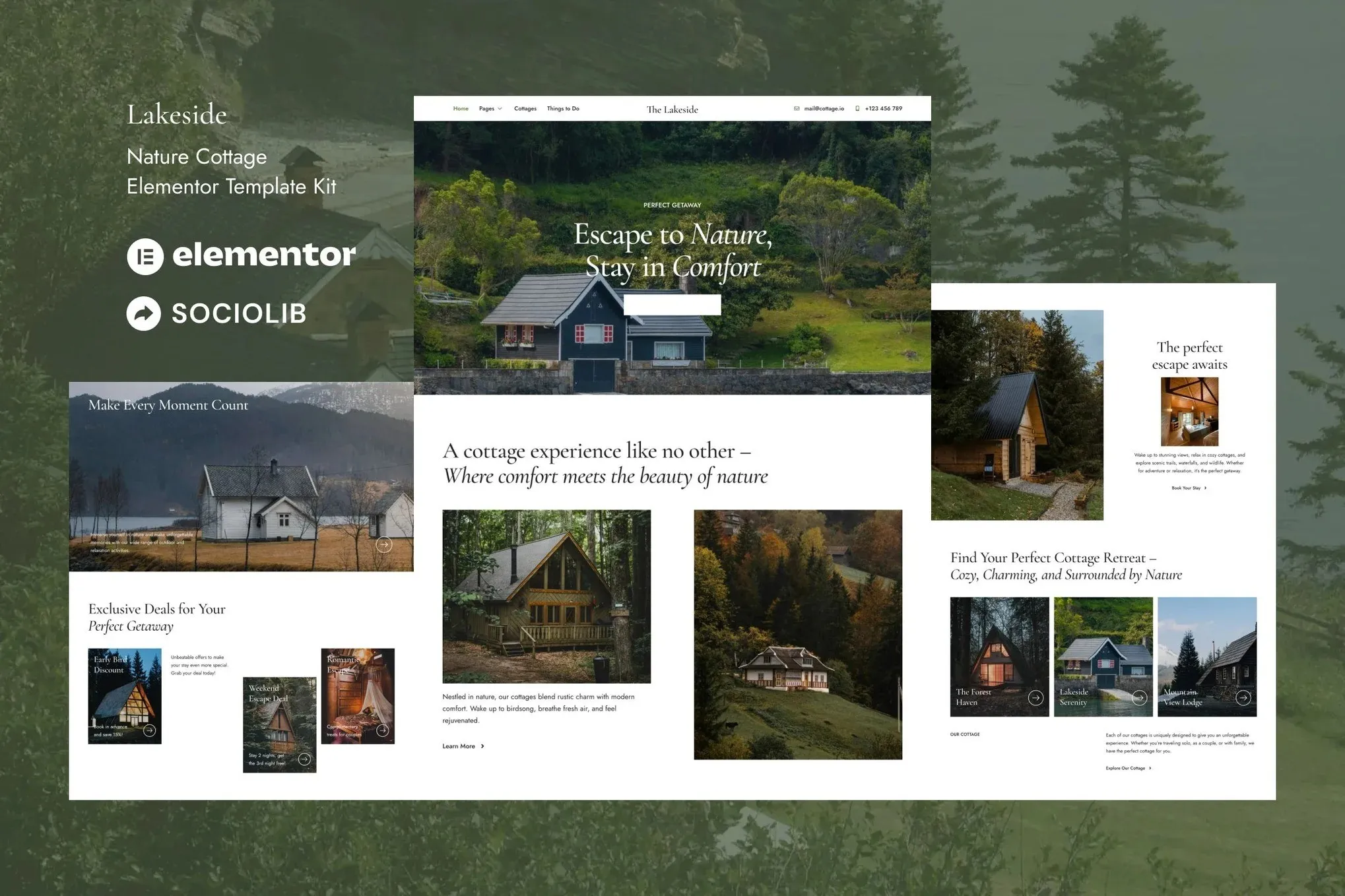 Lakeside-Nature-Cottage-Elementor-Template-Kit.webp Lakeside - Nature Cottage Elementor Template Kit - Image 1