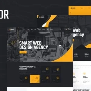 Linoor 1.8.2 – Digital Agency Services WordPress Website