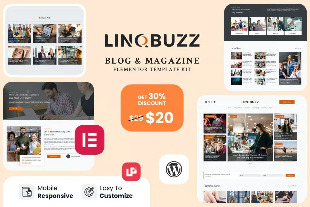 Linqbuzz-Blog-Magazine-Elementor-Pro-Template-Kit.webp Linqbuzz - Blog & Magazine Elementor Pro Template Kit - Image 1