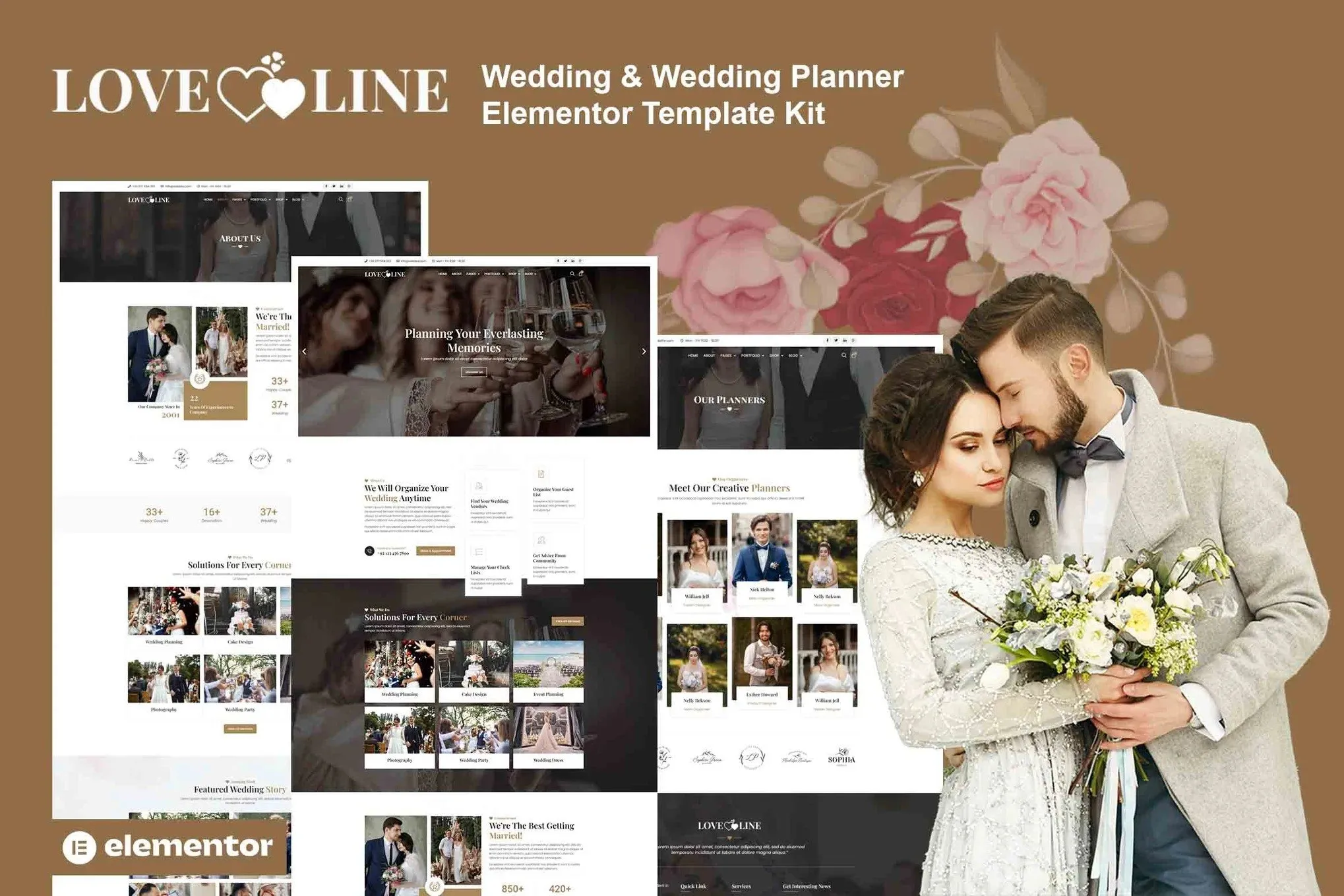 Loveline-Wedding-Wedding-Planner-Elementor-Pro-Template-Kit.webp Loveline - Wedding & Wedding Planner Elementor Pro Template Kit - Image 1