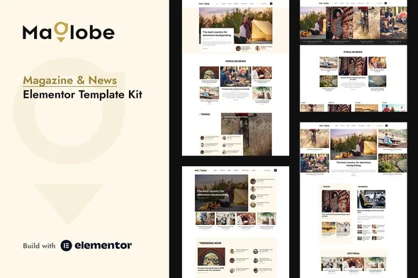 Maglobe20Cover20Image.webp Maglobe - Magazine & News Elementor Template Kit - Image 1