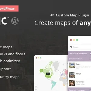 Mapplic 6.1.1 - Custom Interactive Map plugin