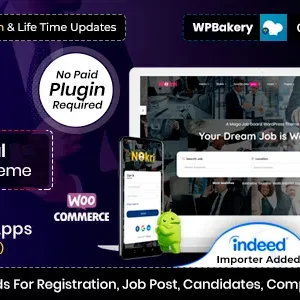 Nokri 1.6.4 - Job Board WordPress Theme